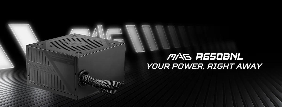 Nguồn MSI MAG A650BNL 650W