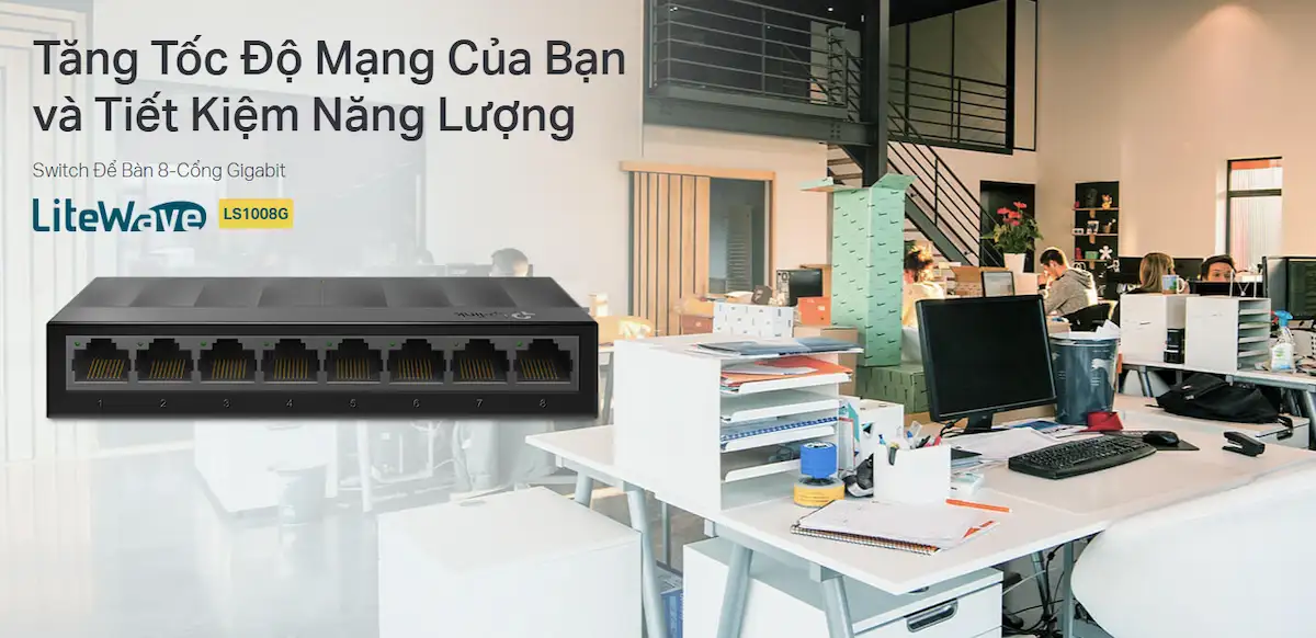 Switch TP-Link LS1008G