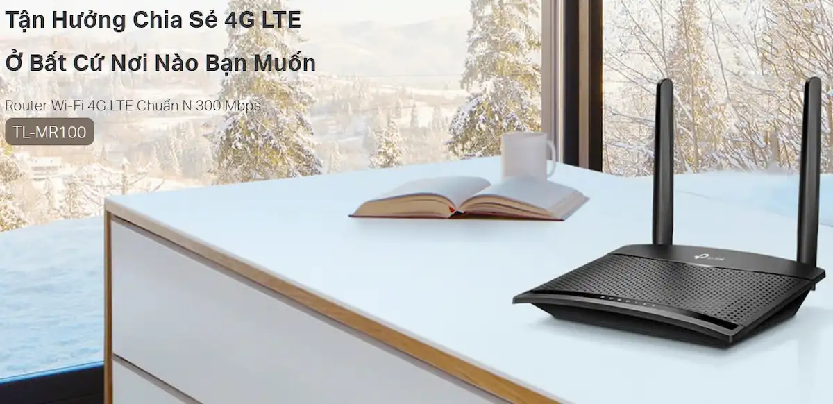 Router 4G WiFi Tp-Link TL-MR100
