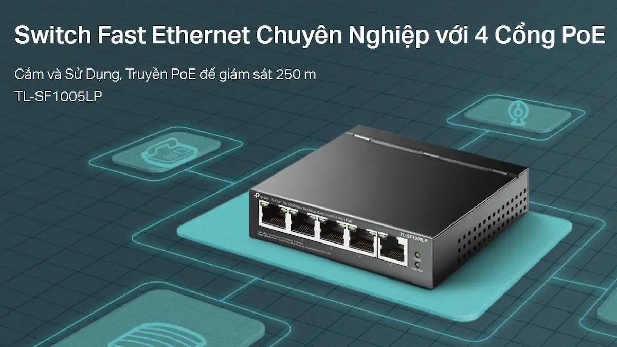 Switch TP-Link TL-SF1005LP