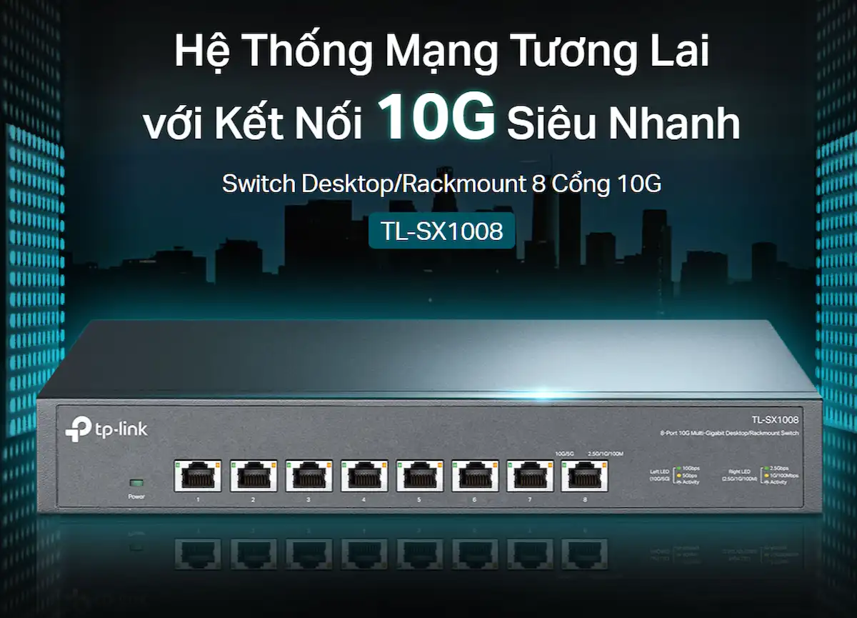 Switch TP-Link TL-SX1008