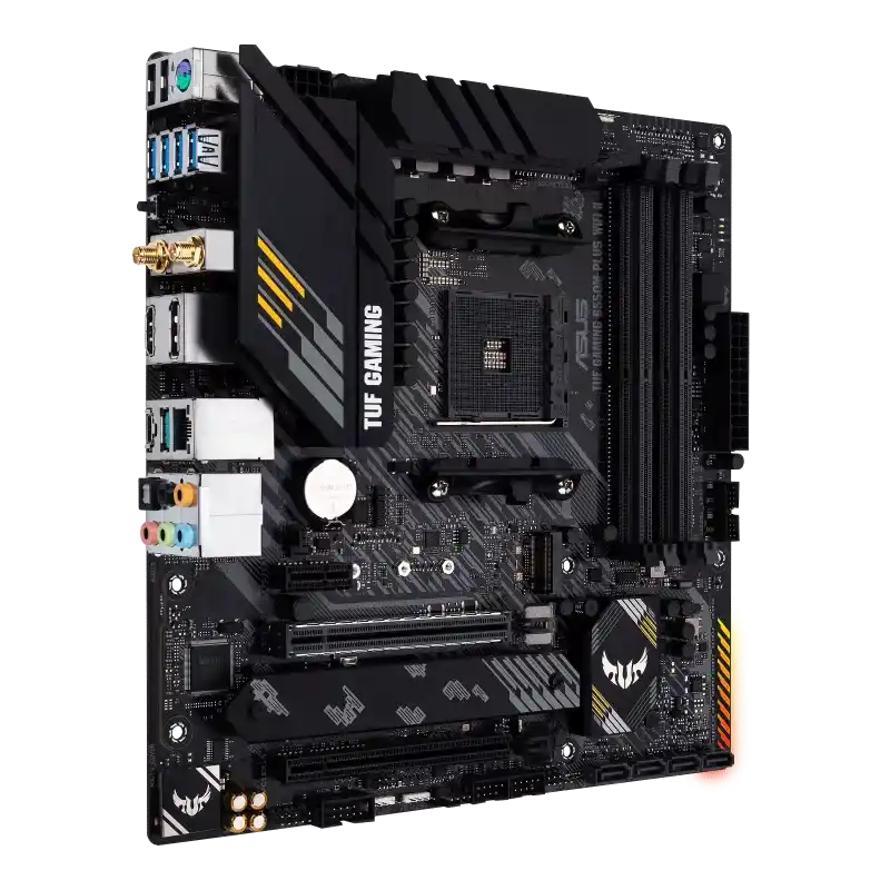Mainboard Asus TUF GAMING B550M-PLUS WIFI II DDR4 (m-ATX, Wifi 6, Lan 2.5Gb, Bluetooth 5.2)