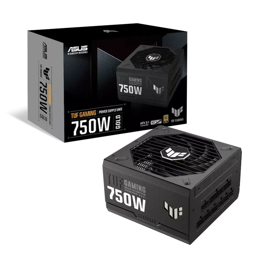 Nguồn Asus TUF Gaming 750W Gold (80 Plus Gold, ATX 3.1, PCIe 5.1)