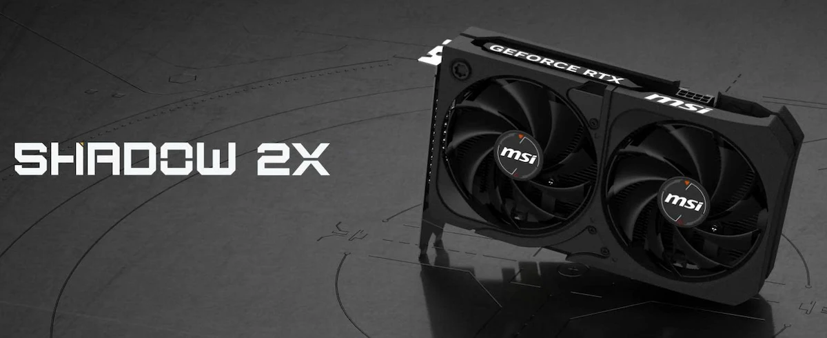 VGA MSI RTX 5050 8G SHADOW 2X OC