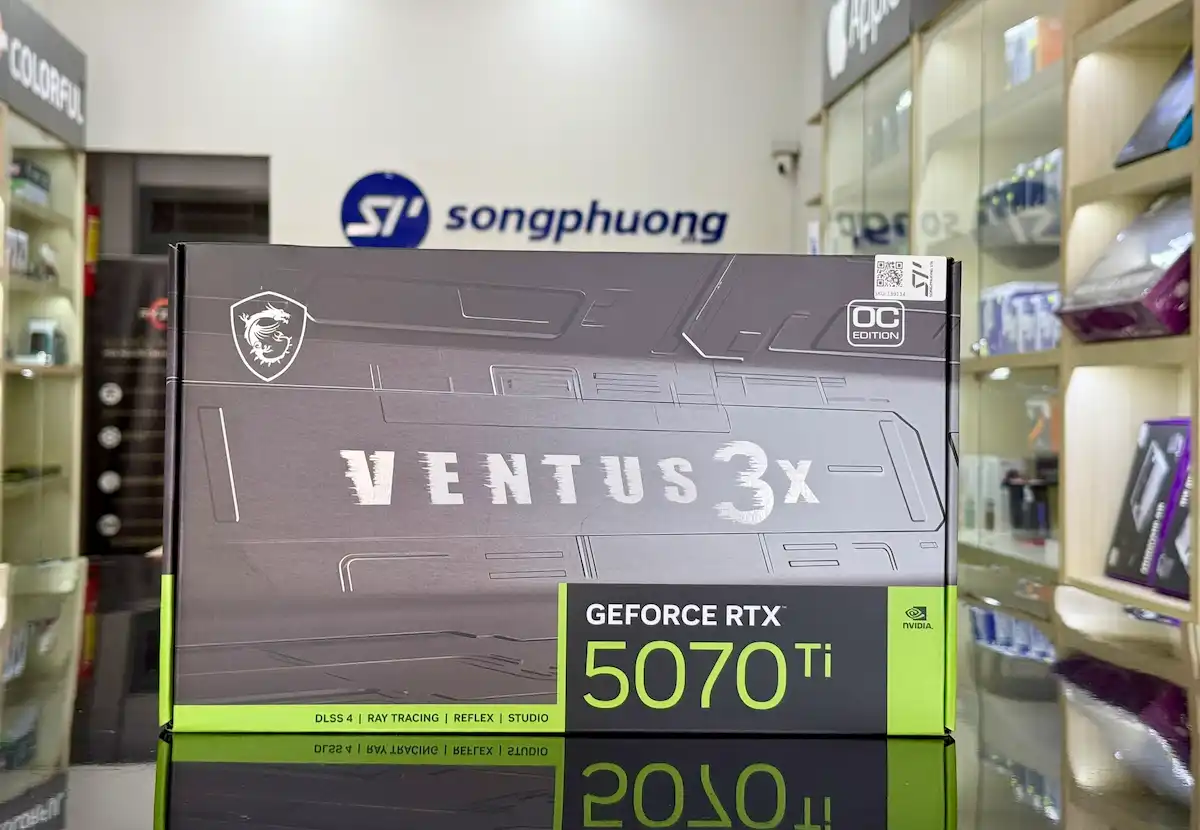 VGA MSI RTX 5070 Ti 16G VENTUS 3X OC 16GB GDRR7