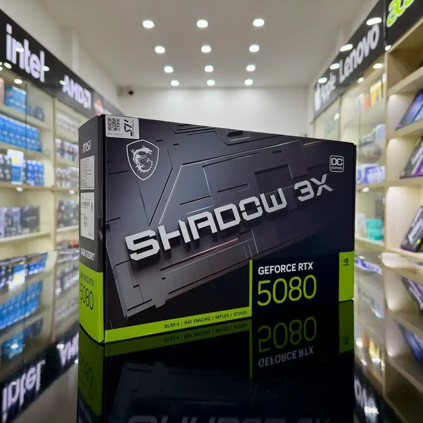 VGA MSI GeForce RTX 5080 16G SHADOW 3X OC GDDR7