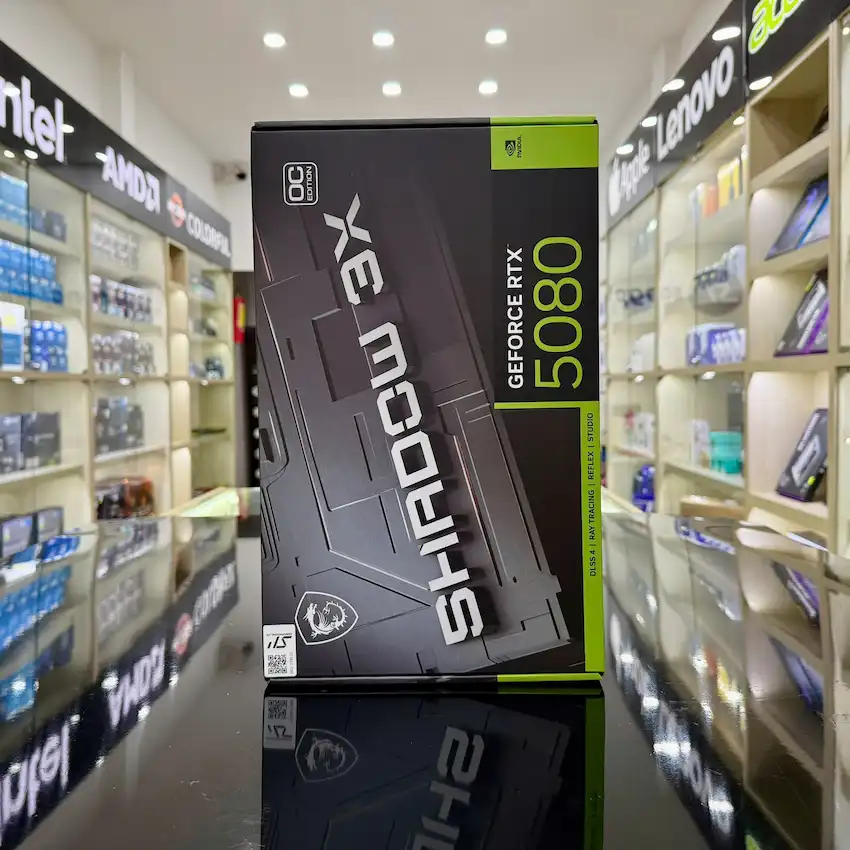 VGA MSI GeForce RTX 5080 16G SHADOW 3X OC GDDR7