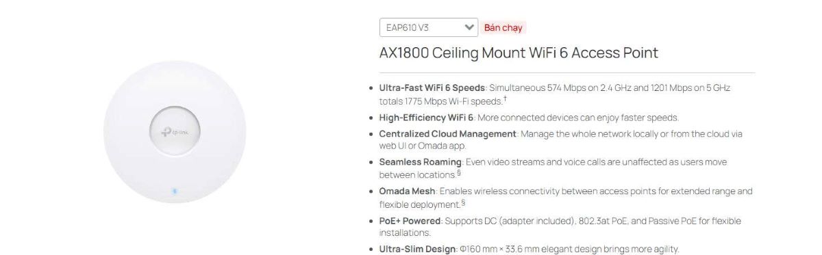 WiFi TP-Link EAP610