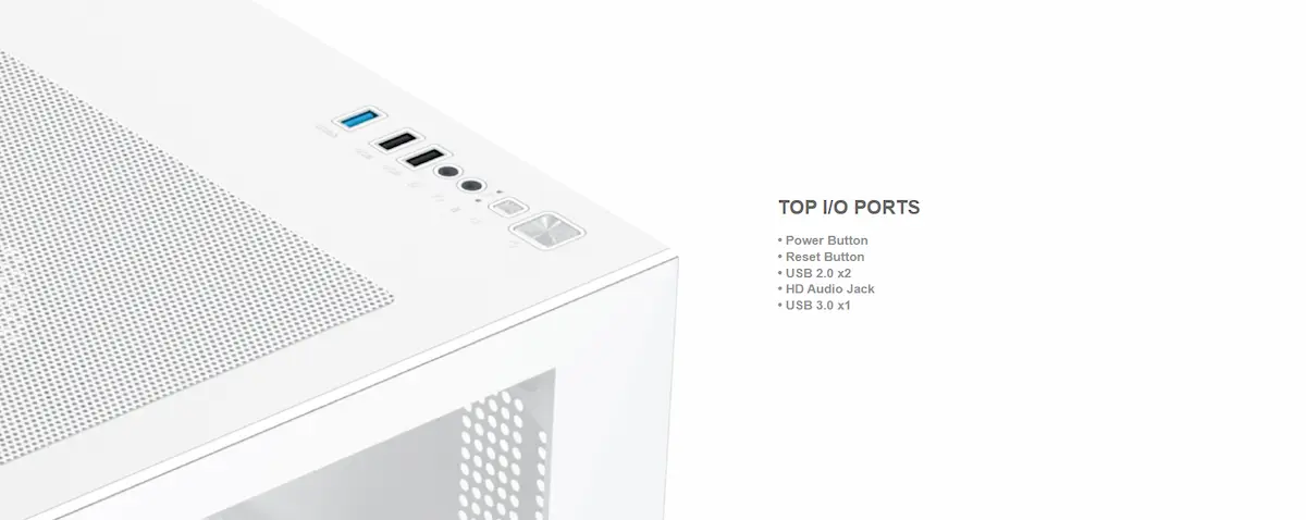 Case Xigmatek AQUA M NANO II ARCTIC