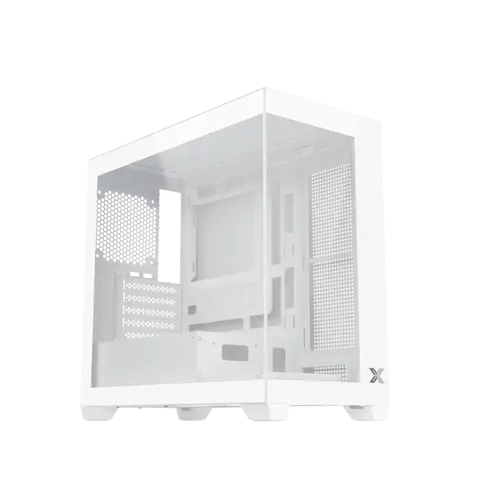 Case Xigmatek BLAST M ARCTIC No Fan – EN46186 (m-ATX/ ITX, Kính cường lực, Trắng)