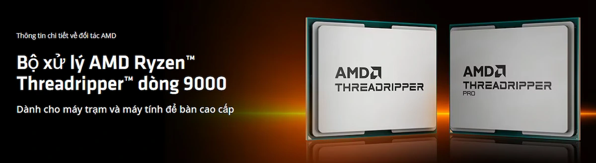 CPU AMD Ryzen Threadripper 9960X