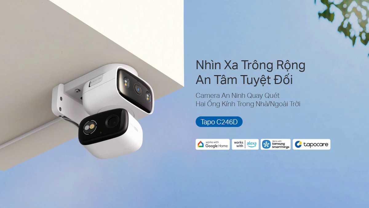 Camera AI WiFi TP-Link Tapo C246D