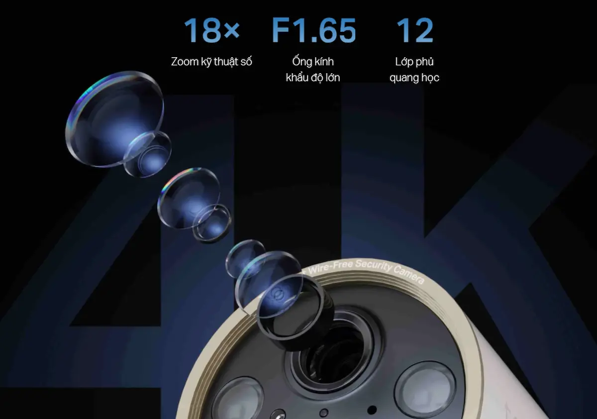Camera AI WiFi TP-Link Tapo C460