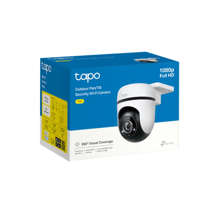 Camera WiFi TP-Link TC40 1080P (Quay quét, Đàm thoại, Ngoài Trời, Cảnh Báo)