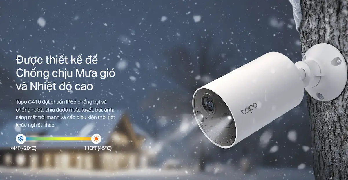 Camera WiFi TP-Link Tapo C410 2K 3MP