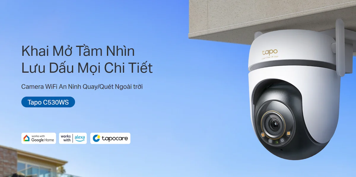 Camera WiFi TP-Link Tapo C530WS 3K 5MP