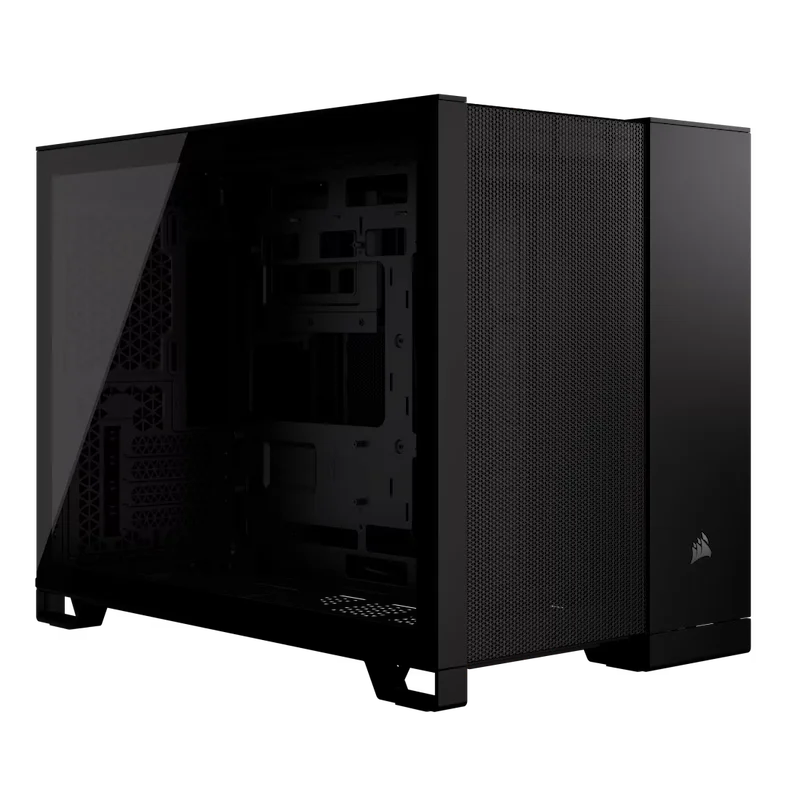 Case Corsair 2500D Airflow Black (Mid-Tower, Kính cường lực, USB Type C, Đen, CC-9011263-WW)