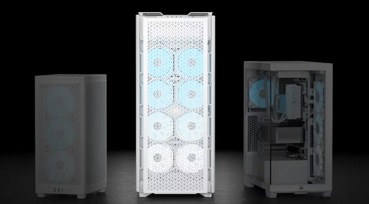 Case Corsair iCUE LINK 9000D Airflow TG White
