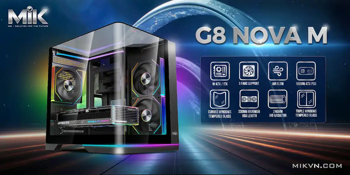 Case MIK G8 NOVA M Black