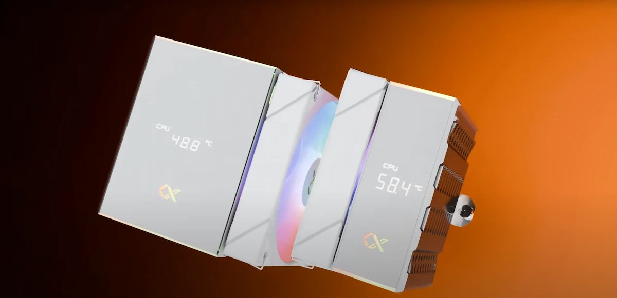 Tản nhiệt khí Xigmatek AK4 Digital Arctic