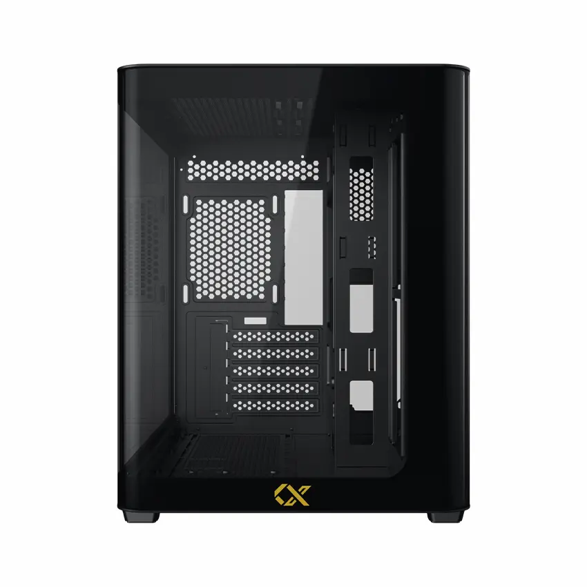 Case Xigmatek ALPHA PANO M - EN46193 (m-ATX/ ITX, Kính cường lực, Đen)