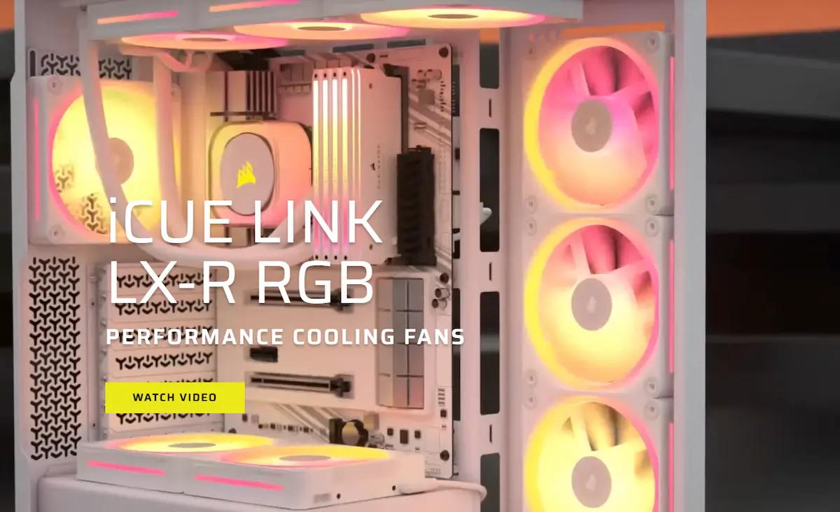 Fan Corsair iCUE LINK LX120-R RGB White Fan Corsair iCUE LINK LX120-R RGB White