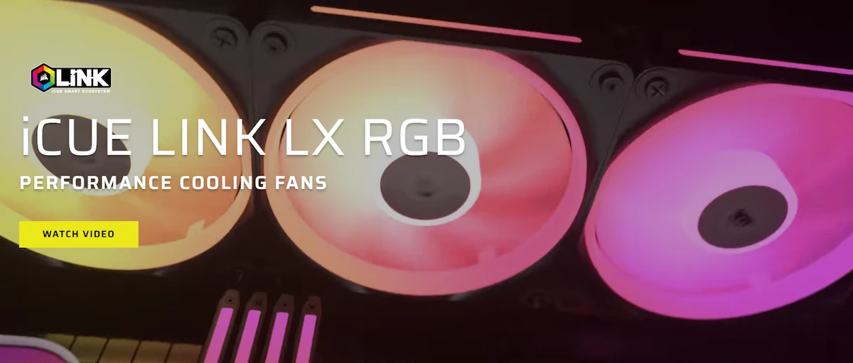 Fan Corsair iCUE LINK LX140 RGB Black