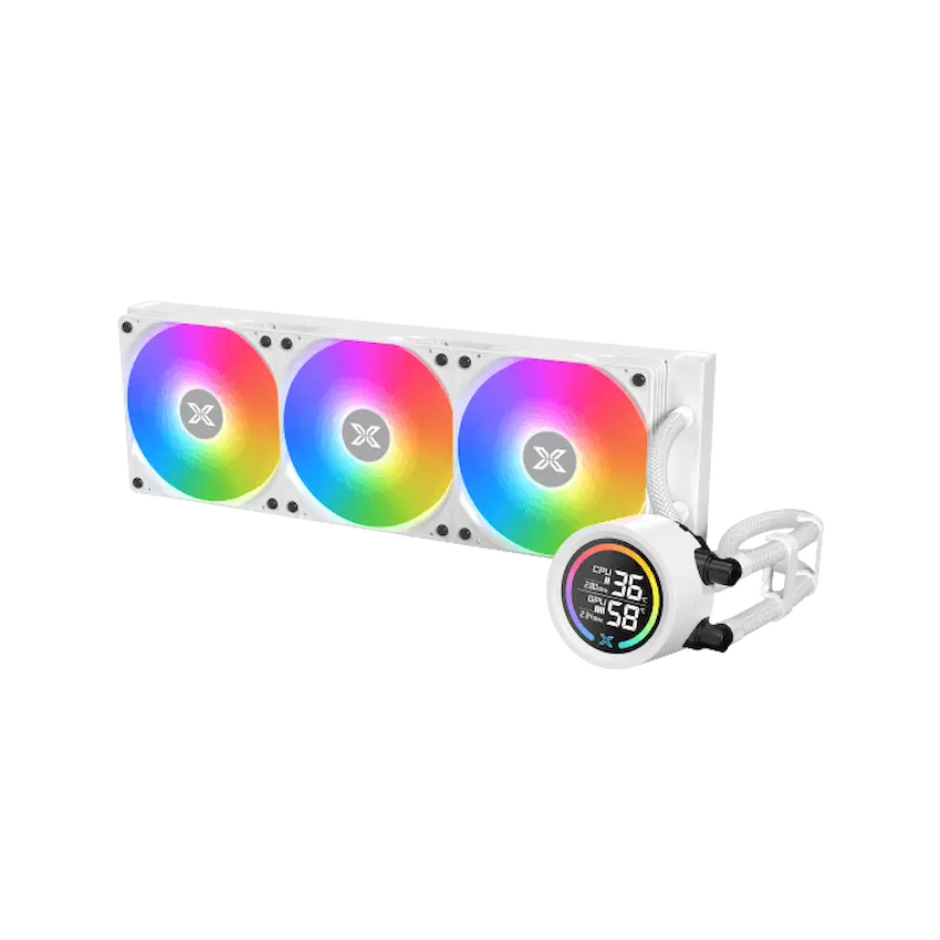 Tản nhiệt nước Xigmatek LK 360 Digital Arctic – EN46087 (Hiển thị nhiệt độ)