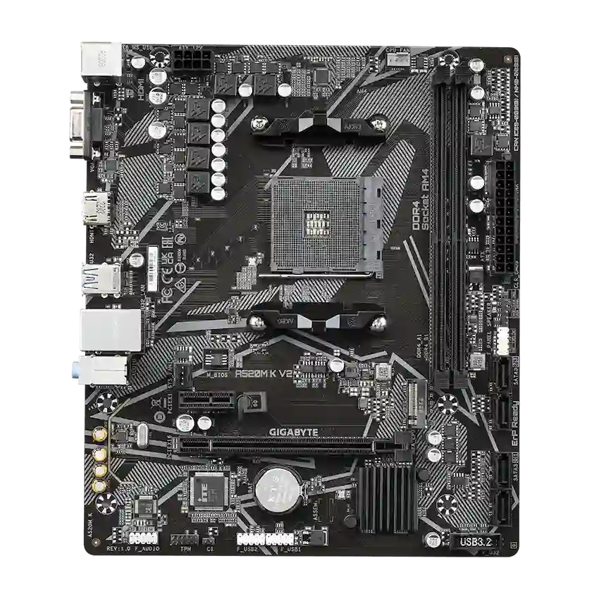Mainboard GIGABYTE A520M K V2 DDR4 (m-ATX, AM4)