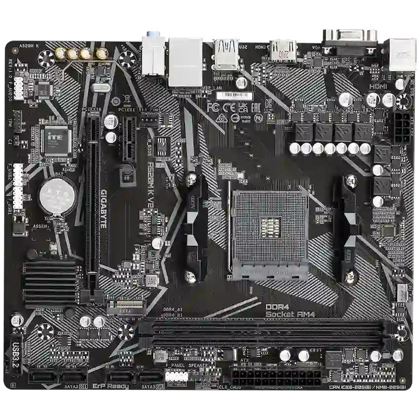 Mainboard GIGABYTE A520M K V2 DDR4 (m-ATX, AM4)