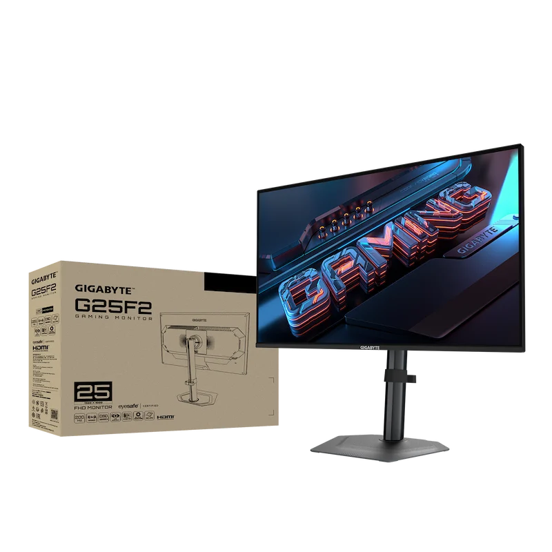 Màn hình LCD Gigabyte G25F2 IPS 200Hz (24.5 inch, 1920×1080 FHD, Flat, IPS, 200Hz, 1ms)