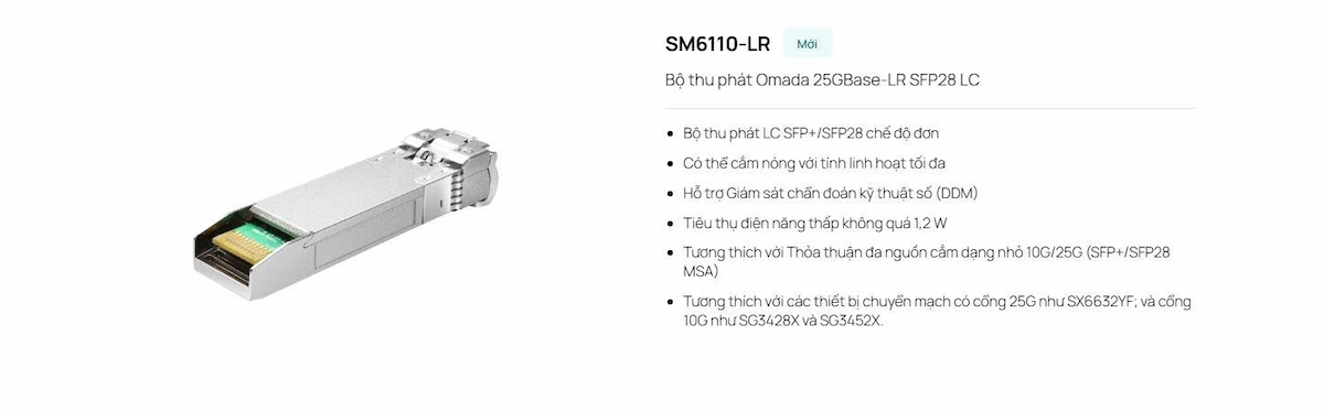 Module Thu Phát Quang TP-Link TL-SM6110-LR