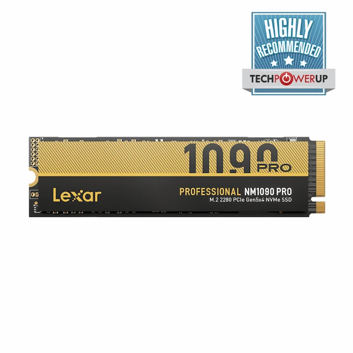 SSD Lexar Professional NM1090 PRO 2TB PCIe G5x4 M.2 2280 (Read/Write 14.000/13.000MB/s)