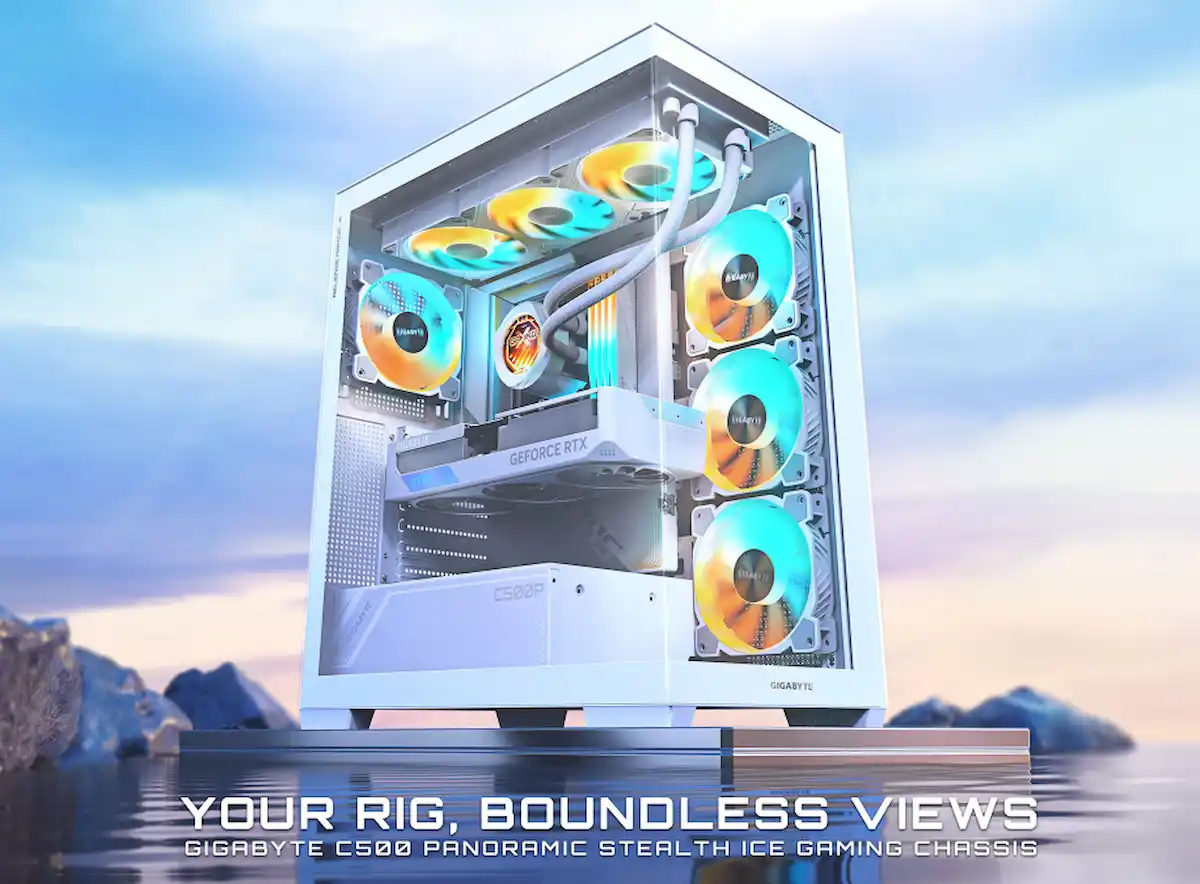 Case Gigabyte C500 PANORAMIC STEALTH ICE