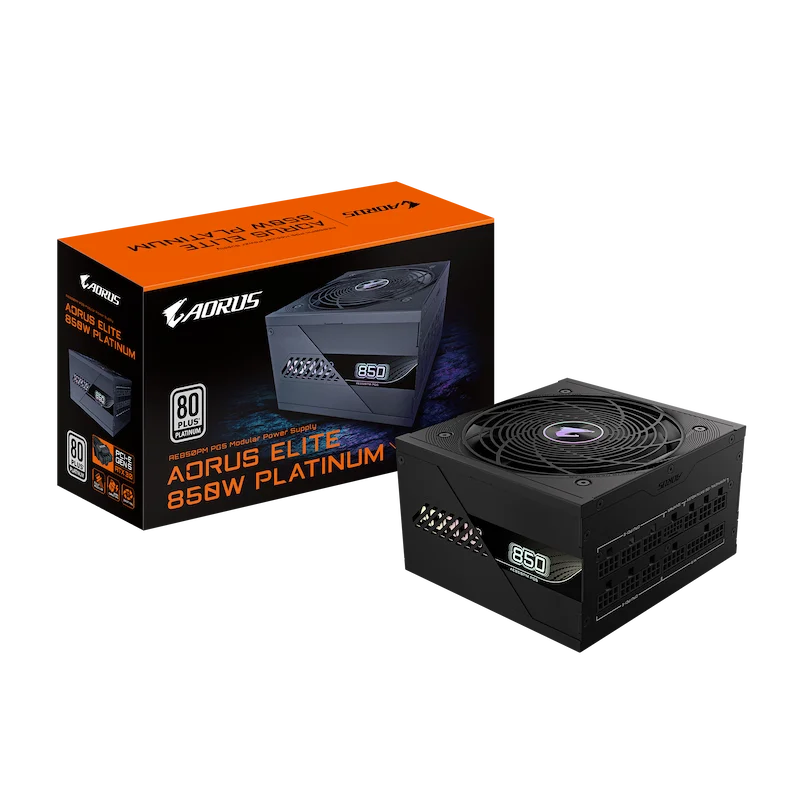 Nguồn Gigabyte AORUS ELITE P850W Platinum (80 PLUS Gold, ATX 3.1, PCIe 5.0, Fully Modular, GP-AE850PM PG5)