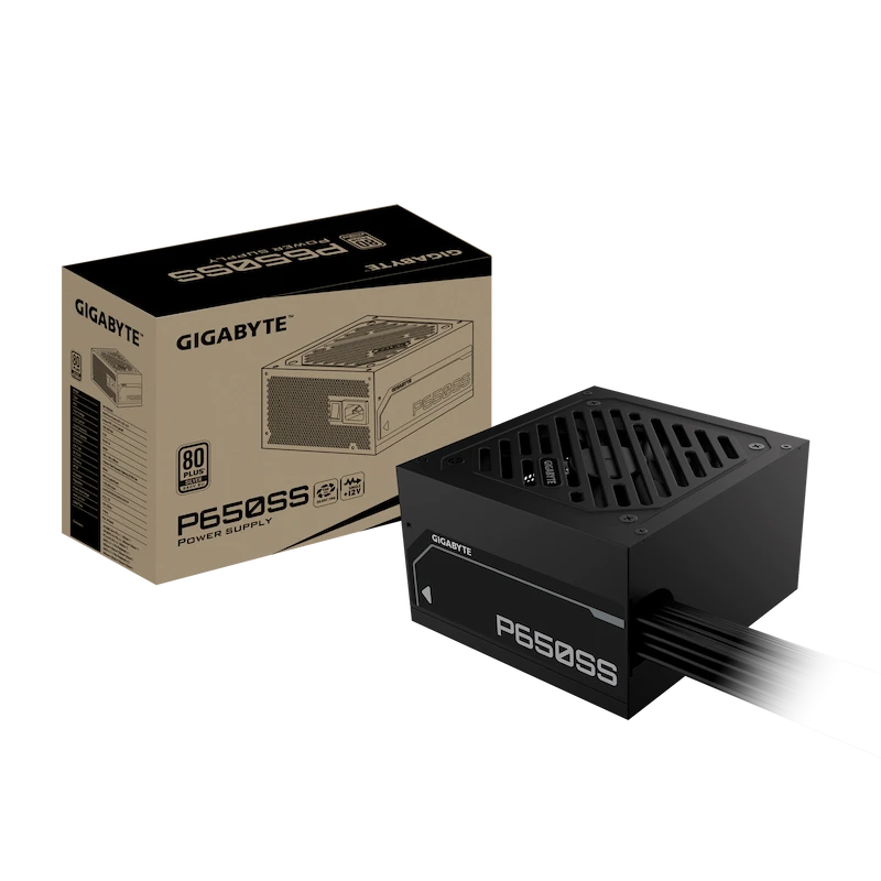 Nguồn Gigabyte P650SS 650W Silver (80 PLUS Silver, ATX 3.1, GP-P650SS)