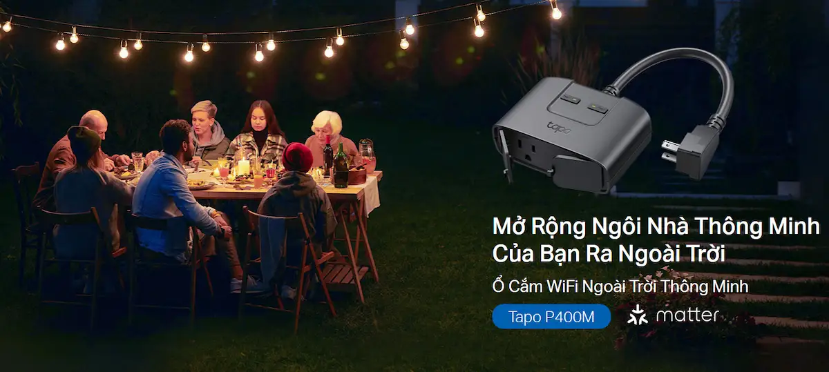 Ổ Cắm WiFi TP-Link Tapo P400M