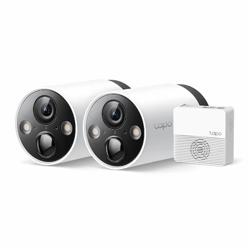Camera WiFi TP-Link Tapo C420S2 2K 4MP (2 Camera, Không Dây, Đàm Thoại, Night Vision, Ngoài Trời, Cảnh Báo, Dùng Pin)