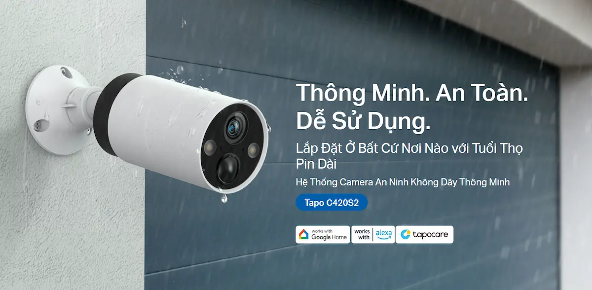 Camera WiFi TP-Link Tapo C420S2