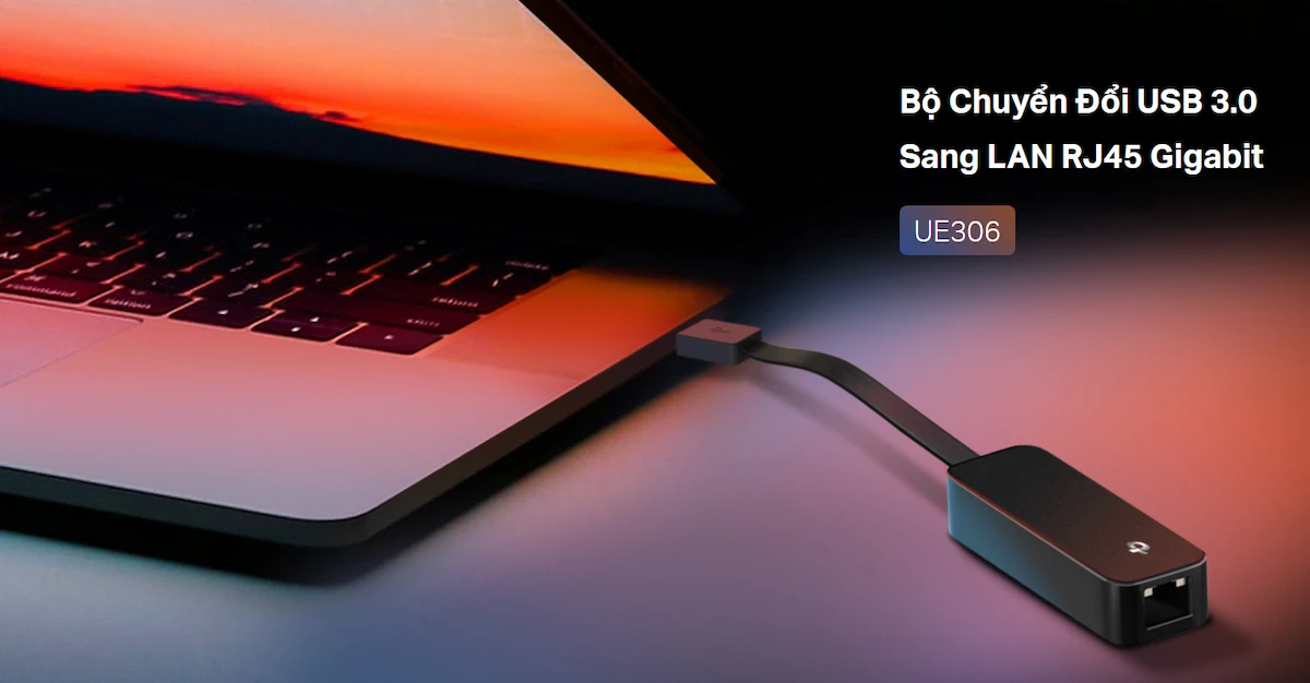 Bộ Chuyển Đổi USB 3.0 sang Ethernet Gigabit UE306