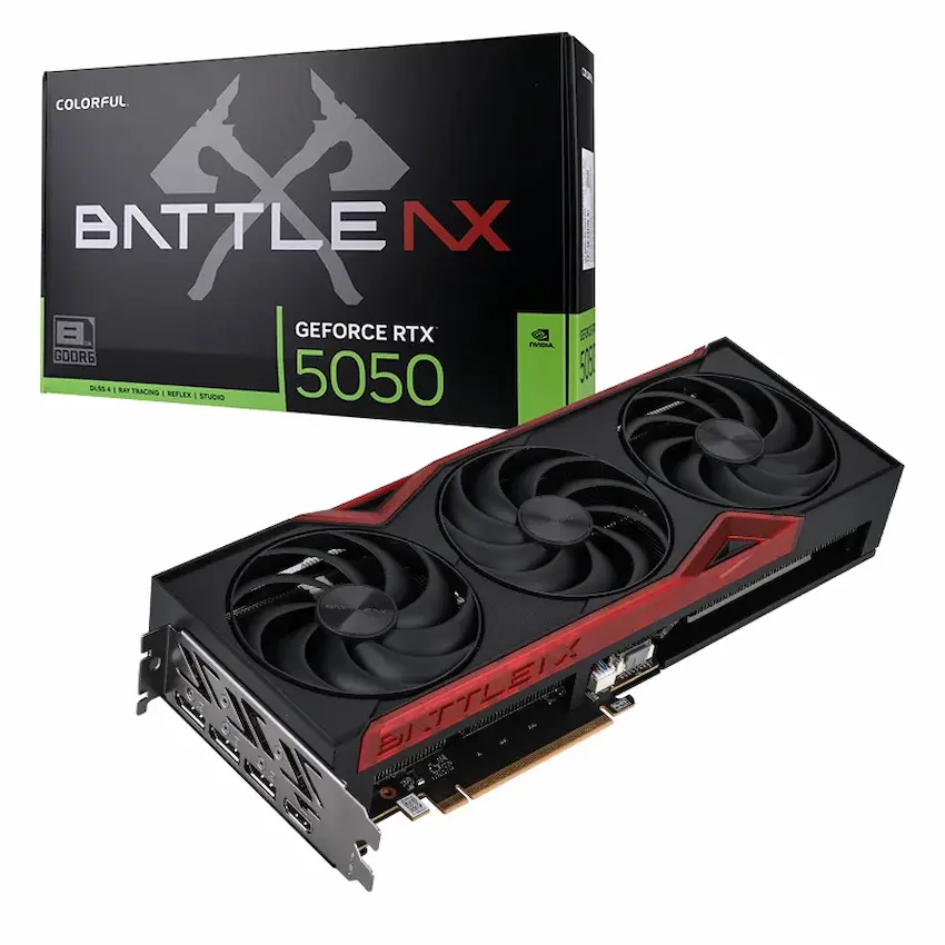 VGA Colorful GeForce RTX 5050 Battle AX 8GB-V