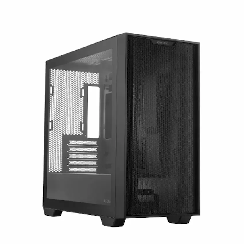 Case ASUS A21 Black (Kính cường lực, No FAN, Đen)