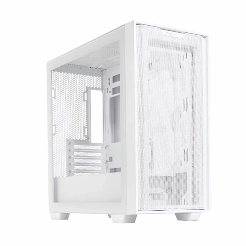 Case ASUS A21 White (Kính cường lực, No FAN, Trắng)