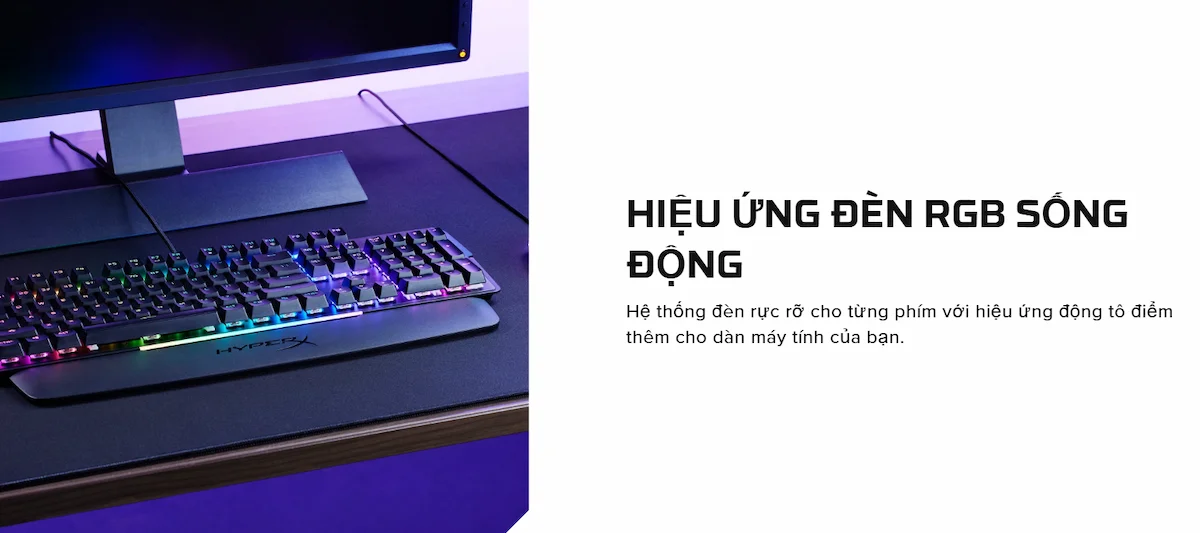 Bàn Phím Kingston Hyperx Alloy MKW 100