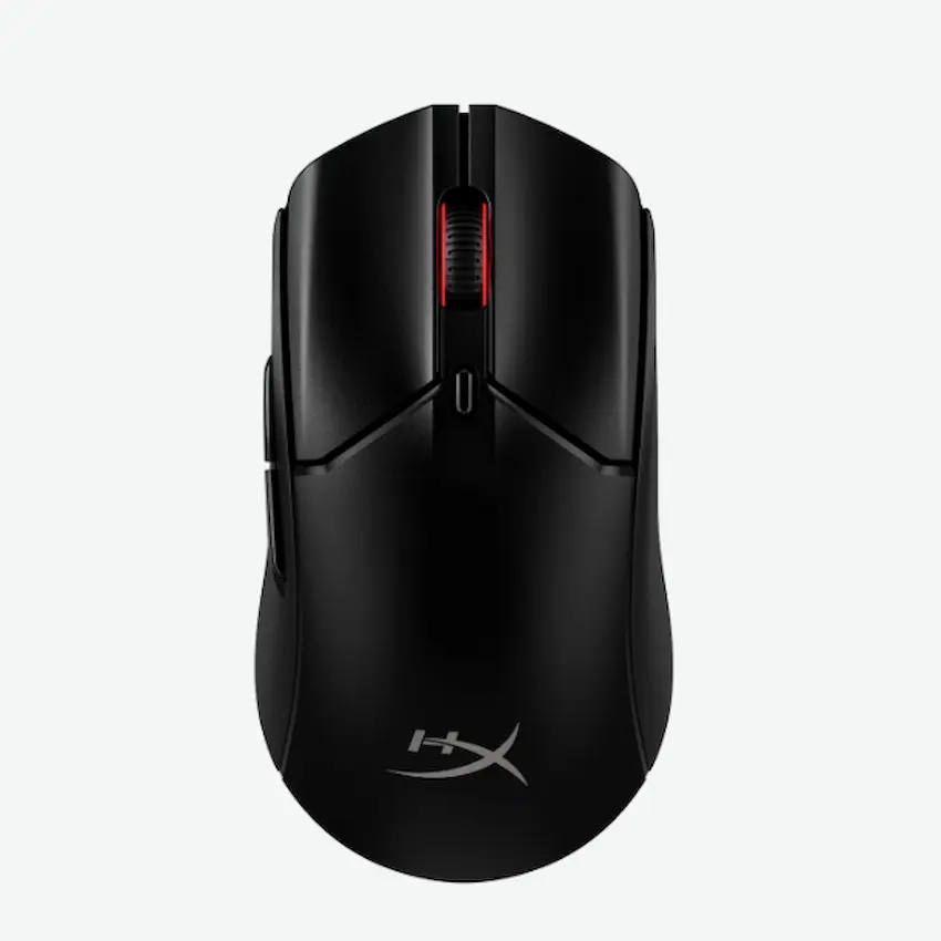 Chuột Kingston HyperX Pulsefire Haste II Wireless (2.4GHz/Bluetooth/Wired, 26000 DPI, 370 mAh, Trắng/Đen)