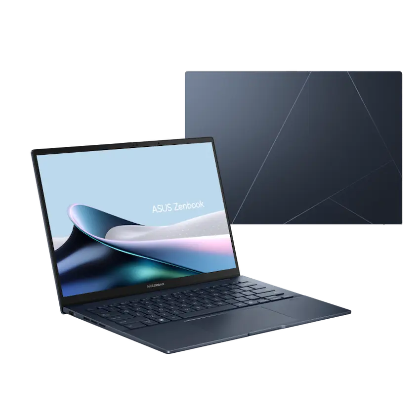 Laptop Asus Zenbook 14 UX3405CA-PZ368WS (U7-255H, 16GR5X, SSD 512GB PCIe,14.0 inch 3K OLED 120Hz Touch, Win 11, Office, Xanh)