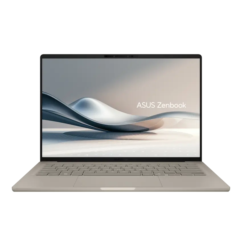Laptop Asus Zenbook A14 UX3407QA-QD299WS ( X1-26-100, 16GR5X, SSD 512GB PCIe,14.0 inch WUXGA OLED, Win 11, Office, Túi, Be)