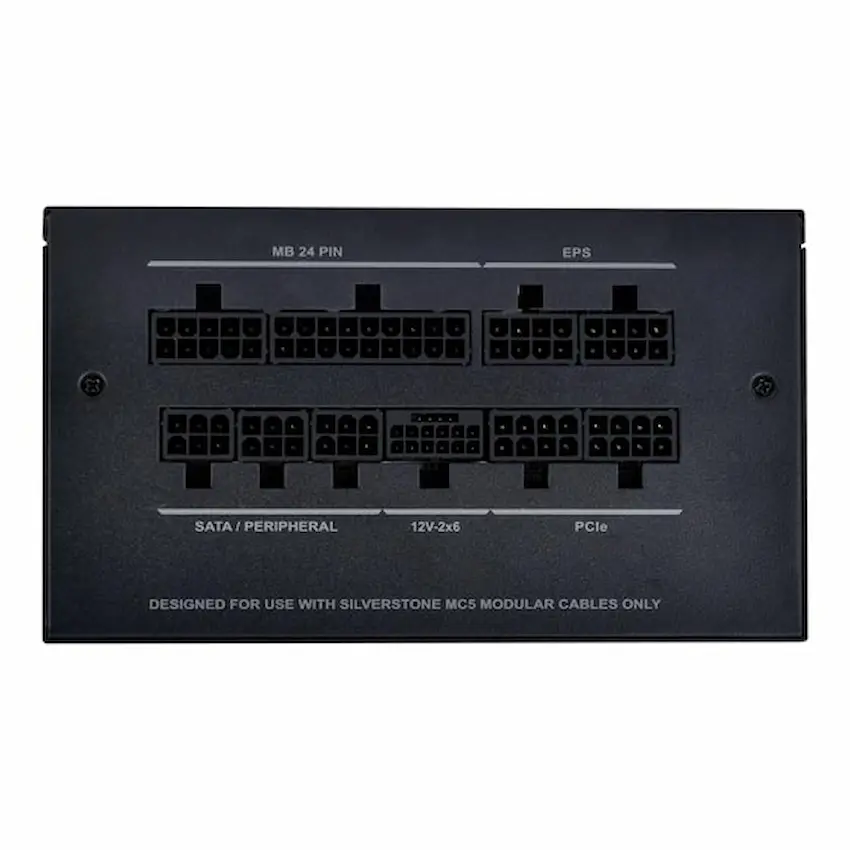 Nguồn SilverStone DA850R Gold GMA 850W - SST-AX0850MCGD-D (80 PLUS Gold, ATX3.0/3.1, PCIe 5, Fully Modular, Đen)