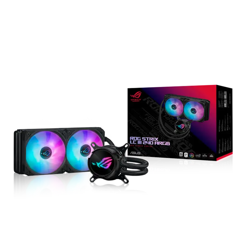 Tản Nhiệt Nước ASUS ROG STRIX LC III 240 ARGB