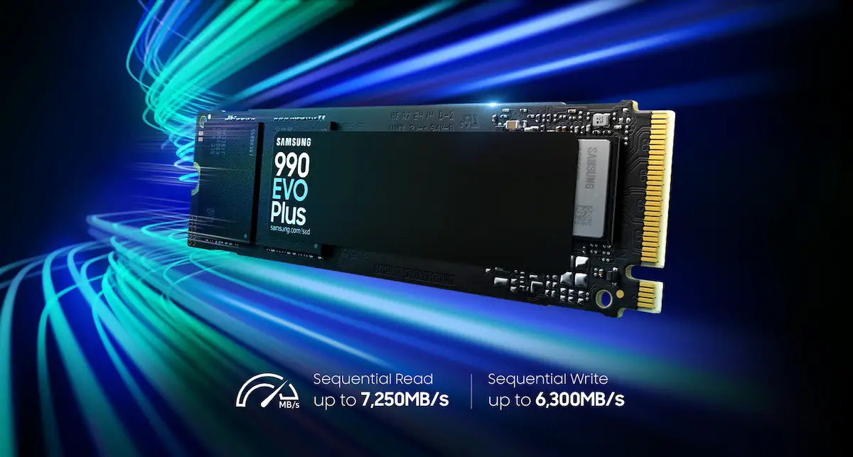 SSD Samsung 990 EVO Plus 4TB M.2 NVMe 2280 PCIe Gen4.0 x4